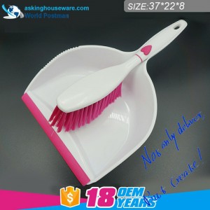 Akbrand Big Square Dustpan kefekefe szív alakú kialakítású a fogantyún
